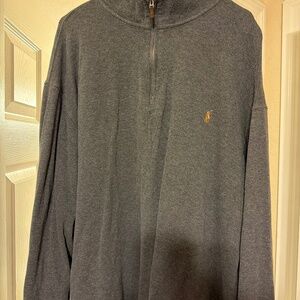 Men’s Polo half zip 3xlt